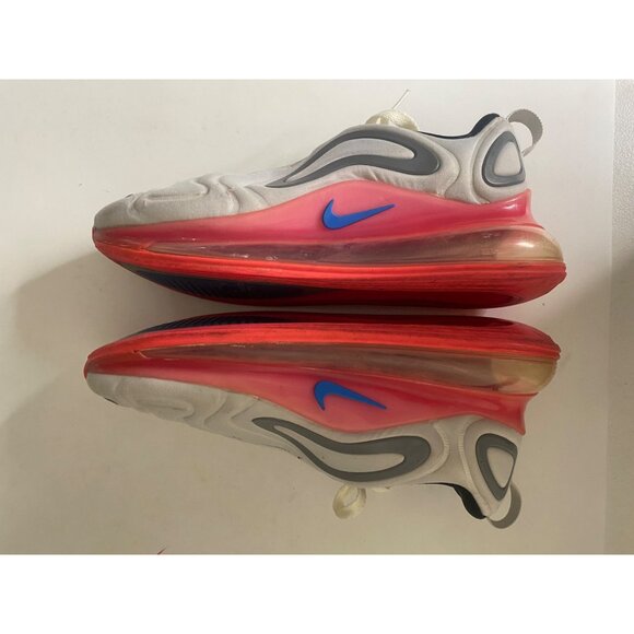 Nike Air Max 720 GS Running Shoes‎ Kids Size 7Y Pink AQ3196-008 Pure Platinum - Picture 10 of 13